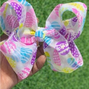 Colorful Easter Egg Hair Bow